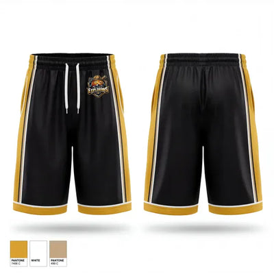 Elite Explorers 88734107 Mens Reversible Basketball Shorts - 1
