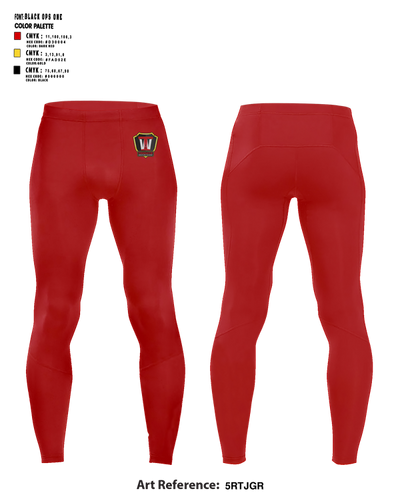 Terminator Wrestling Academy 17982614 Compression Leggings - 2