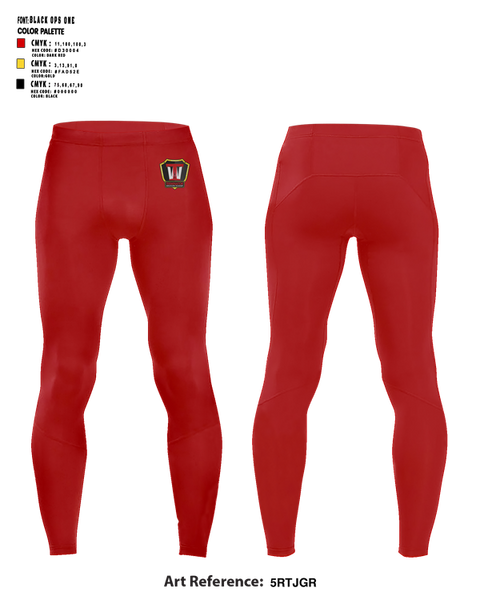Compression Leggings, Terminator Wrestling Academy, Wrestling, Teamtime, Team time, sublimation, custom sports apparel, team uniforms, spirit wear, spiritwear, sports uniforms, custom shirts, team store, custom team store, fundraiser sports, apparel fundraiser