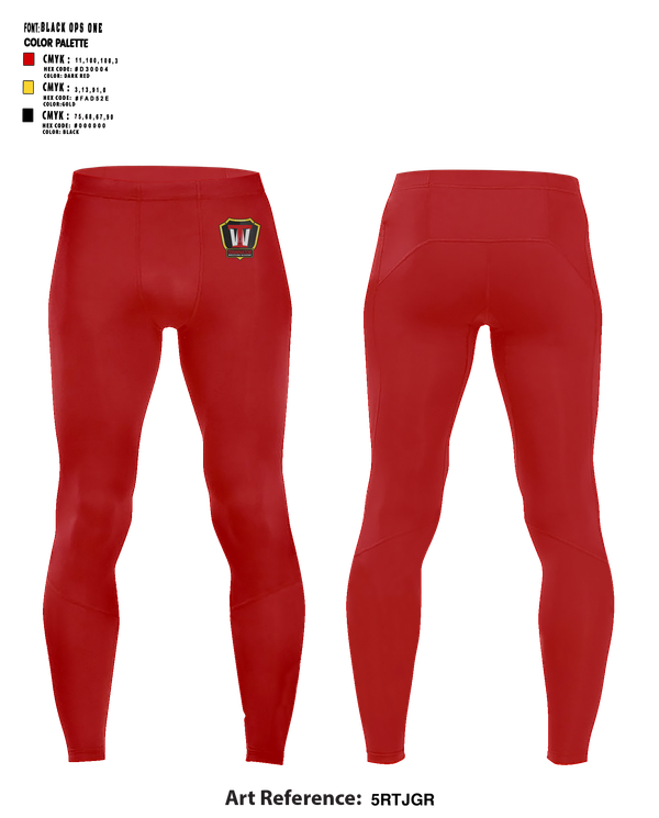 Compression Leggings, Terminator Wrestling Academy, Wrestling, Teamtime, Team time, sublimation, custom sports apparel, team uniforms, spirit wear, spiritwear, sports uniforms, custom shirts, team store, custom team store, fundraiser sports, apparel fundraiser