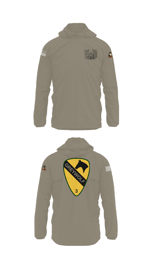 Windbreaker, 1st cav Div 3abct, , Teamtime, Team time, sublimation, custom sports apparel, team uniforms, spirit wear, spiritwear, sports uniforms, custom shirts, team store, custom team store, fundraiser sports, apparel fundraiser