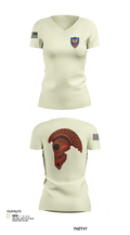 HHC, 311th (T)SC 14853900 Women's Short Sleeve V-neck Shirt - 103
