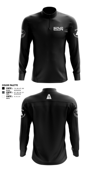 Quarter Zip Jacket, Nova Strategic Group, Police, Teamtime, Team time, sublimation, custom sports apparel, team uniforms, spirit wear, spiritwear, sports uniforms, custom shirts, team store, custom team store, fundraiser sports, apparel fundraiser