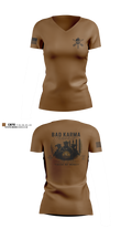 Bad Karma Women's Short Sleeve V-neck Shirt - 6