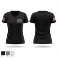 Violent Crime Task Force 61285949 Women's Short Sleeve V-neck Shirt - 1