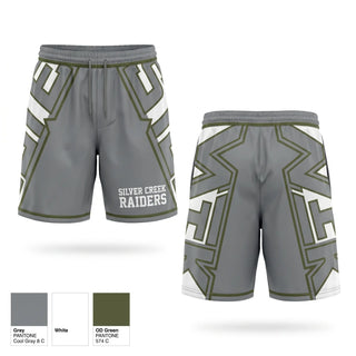 Athletic Shorts With Pockets, Silver Creek Raiders, Tennis, Teamtime, Team time, sublimation, custom sports apparel, team uniforms, spirit wear, spiritwear, sports uniforms, custom shirts, team store, custom team store, fundraiser sports, apparel fundraiser