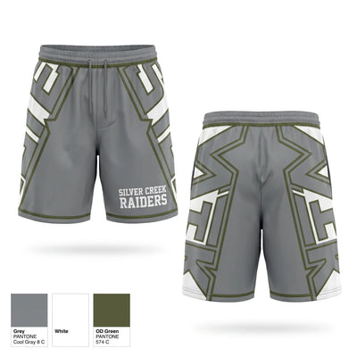 Silver Creek Raiders 80768140 Athletic Shorts With Pockets - 1