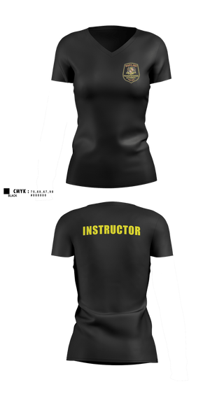 Womens Short Sleeve Vneck Shirt, MDTA Training Unit, Police, Teamtime, Team time, sublimation, custom sports apparel, team uniforms, spirit wear, spiritwear, sports uniforms, custom shirts, team store, custom team store, fundraiser sports, apparel fundraiser