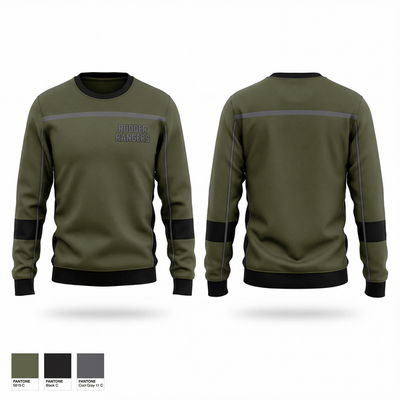 Rudder rangers 38907899 Crew Neck Sweatshirt - 1