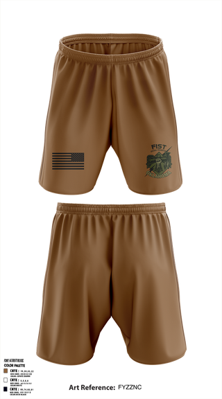 Athletic Shorts With Pockets, HHB 160th FIST, Army, Teamtime, Team time, sublimation, custom sports apparel, team uniforms, spirit wear, spiritwear, sports uniforms, custom shirts, team store, custom team store, fundraiser sports, apparel fundraiser