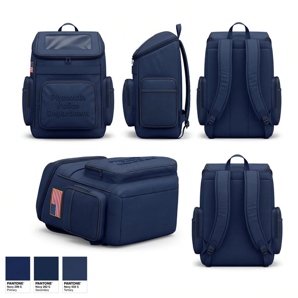 Gear Bag, Plymouth Police Department, Police, Teamtime, Team time, sublimation, custom sports apparel, team uniforms, spirit wear, spiritwear, sports uniforms, custom shirts, team store, custom team store, fundraiser sports, apparel fundraiser
