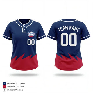Two Button Softball Jersey, Showtime, Softball, Teamtime, Team time, sublimation, custom sports apparel, team uniforms, spirit wear, spiritwear, sports uniforms, custom shirts, team store, custom team store, fundraiser sports, apparel fundraiser