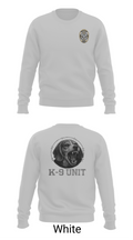 Farmersville PD K9 Hunter 53756358 Crew Neck Sweatshirt - 2