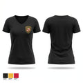 Police Women's Short Sleeve V-neck Shirt - 1
