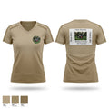 Mowing Women's Short Sleeve V-neck Shirt - 1
