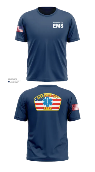 Short Sleeve Performance Shirt, Alexander City EMS, EMS/EMT, Teamtime, Team time, sublimation, custom sports apparel, team uniforms, spirit wear, spiritwear, sports uniforms, custom shirts, team store, custom team store, fundraiser sports, apparel fundraiser