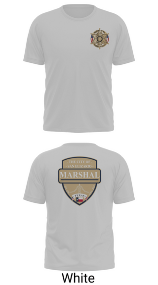 Short Sleeve Performance Shirt, San Elizario Marshal’s Office, Police, Teamtime, Team time, sublimation, custom sports apparel, team uniforms, spirit wear, spiritwear, sports uniforms, custom shirts, team store, custom team store, fundraiser sports, apparel fundraiser
