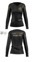 Waxhaw Fire Women's Long Sleeve V-neck Shirt - 11