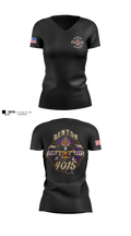 Benton Fire Women's Short Sleeve V-neck Shirt - 7