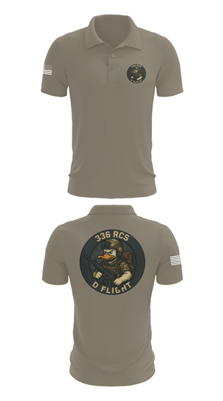 Short Sleeve Performance Polo, 336 RCS D Flight, , Teamtime, Team time, sublimation, custom sports apparel, team uniforms, spirit wear, spiritwear, sports uniforms, custom shirts, team store, custom team store, fundraiser sports, apparel fundraiser