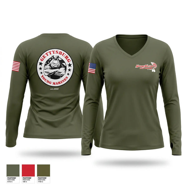 Old School Cotton Feel Shirt, Gettysburg Young Marines, Marines, Teamtime, Team time, sublimation, custom sports apparel, team uniforms, spirit wear, spiritwear, sports uniforms, custom shirts, team store, custom team store, fundraiser sports, apparel fundraiser