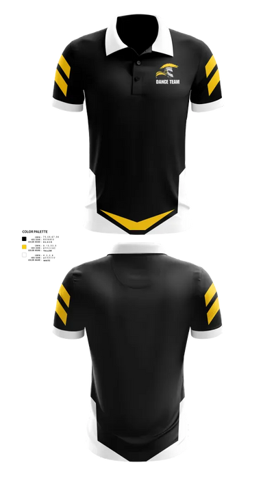 Waupun Middle School Dance Team 81884290 Short Sleeve Performance Polo - 21