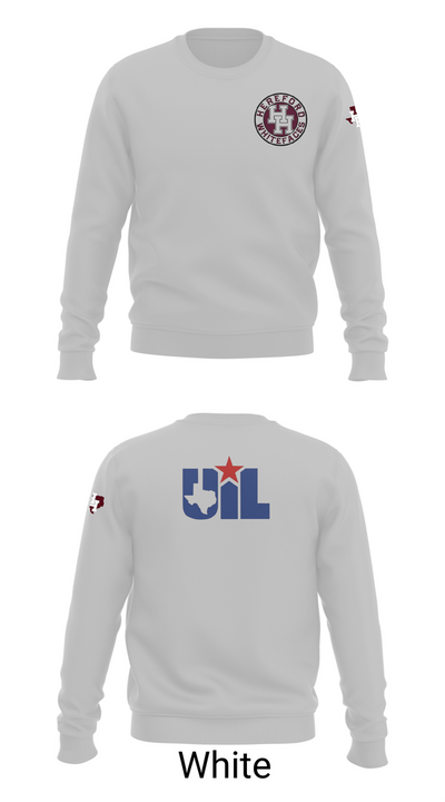 Hereford Whitefaces 43797089 Crew Neck Sweatshirt - 2