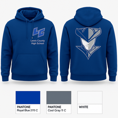Lewis County High School 1927103 Hoodie - 1