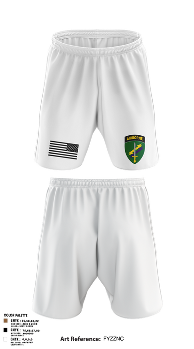 492nd ca bn 48784329 Athletic Shorts With Pockets - 2