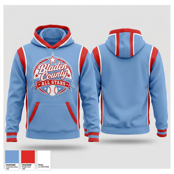 Hoodie, Bladen County All Stars, Softball, Teamtime, Team time, sublimation, custom sports apparel, team uniforms, spirit wear, spiritwear, sports uniforms, custom shirts, team store, custom team store, fundraiser sports, apparel fundraiser