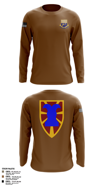 331 transportation company 93434208 Long Sleeve Performance Shirt 2