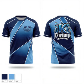 Old School Cotton Feel Shirt, Kryptonite 8U (Burns, TN), Softball, Teamtime, Team time, sublimation, custom sports apparel, team uniforms, spirit wear, spiritwear, sports uniforms, custom shirts, team store, custom team store, fundraiser sports, apparel fundraiser