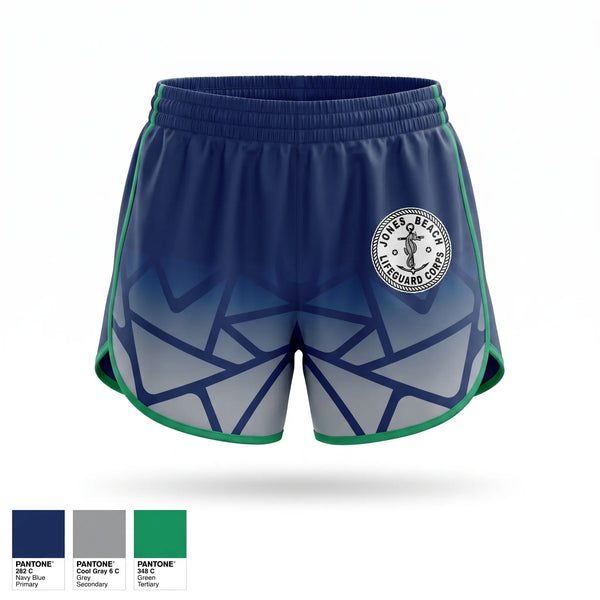 Womens Shorts, Jones Beach Lifeguard Corp, , Teamtime, Team time, sublimation, custom sports apparel, team uniforms, spirit wear, spiritwear, sports uniforms, custom shirts, team store, custom team store, fundraiser sports, apparel fundraiser