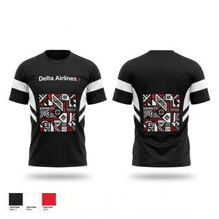 Short Sleeve Performance Shirt, Delta Airlines, , Teamtime, Team time, sublimation, custom sports apparel, team uniforms, spirit wear, spiritwear, sports uniforms, custom shirts, team store, custom team store, fundraiser sports, apparel fundraiser