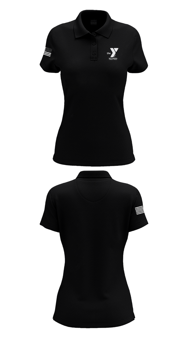 Womens Short Sleeve Performance Polo, Wetumpka YMCA, , Teamtime, Team time, sublimation, custom sports apparel, team uniforms, spirit wear, spiritwear, sports uniforms, custom shirts, team store, custom team store, fundraiser sports, apparel fundraiser