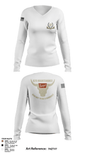 829 maintenance 40042048 Women's Long Sleeve V-neck Shirt - 2