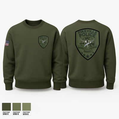 Pikeville Police SRT 98289617 Crew Neck Sweatshirt - 1