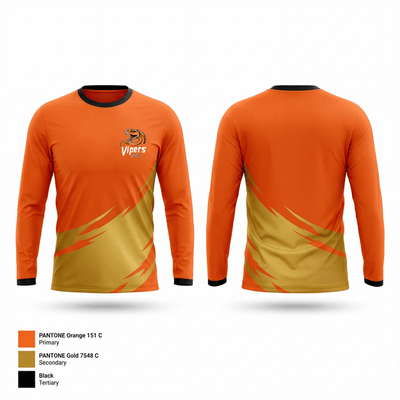 Vipers Nyc 8976753 Long Sleeve Performance Shirt 25