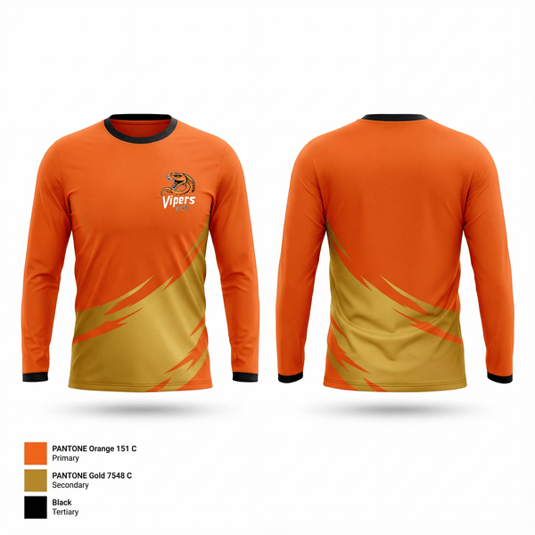 Long Sleeve Performance Shirt, Vipers Nyc, Men's Basketball, Teamtime, Team time, sublimation, custom sports apparel, team uniforms, spirit wear, spiritwear, sports uniforms, custom shirts, team store, custom team store, fundraiser sports, apparel fundraiser