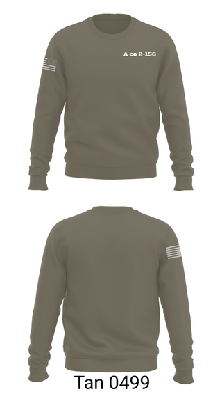 Crew Neck Sweatshirt, A co 2-156, National Guard, Teamtime, Team time, sublimation, custom sports apparel, team uniforms, spirit wear, spiritwear, sports uniforms, custom shirts, team store, custom team store, fundraiser sports, apparel fundraiser