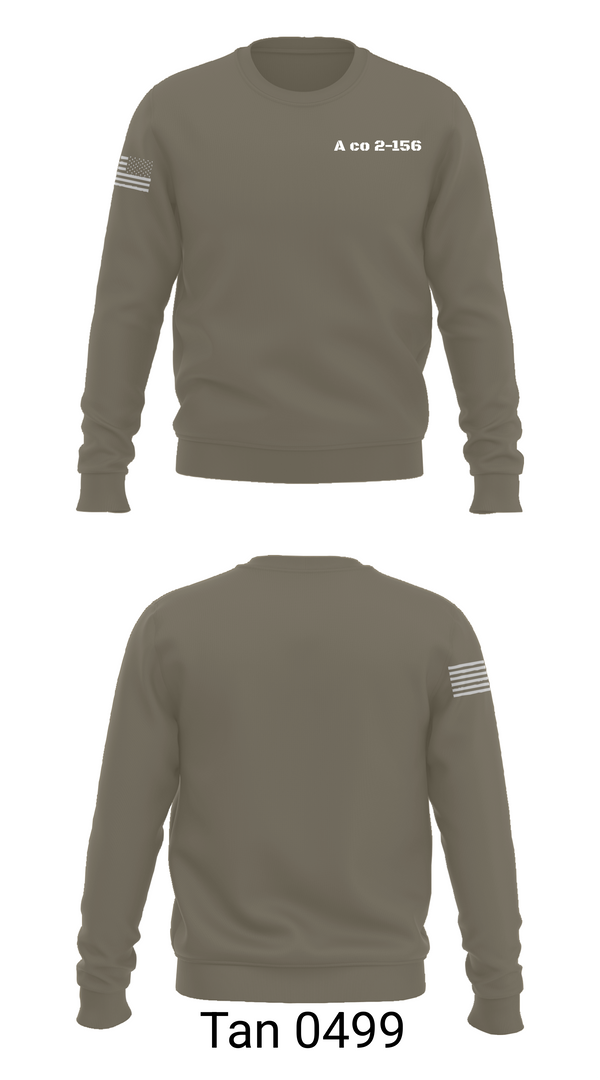 Crew Neck Sweatshirt, A co 2-156, National Guard, Teamtime, Team time, sublimation, custom sports apparel, team uniforms, spirit wear, spiritwear, sports uniforms, custom shirts, team store, custom team store, fundraiser sports, apparel fundraiser
