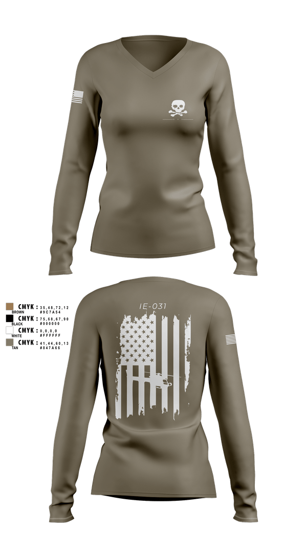 Womens Long Sleeve Vneck Shirt, TRF 911, , Teamtime, Team time, sublimation, custom sports apparel, team uniforms, spirit wear, spiritwear, sports uniforms, custom shirts, team store, custom team store, fundraiser sports, apparel fundraiser
