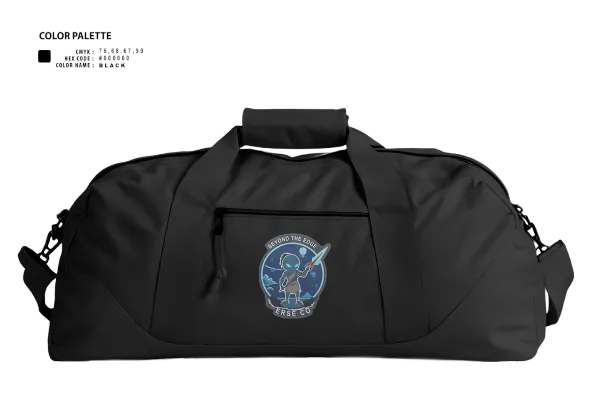 Duffle Bag, ERSE Company, Army, Teamtime, Team time, sublimation, custom sports apparel, team uniforms, spirit wear, spiritwear, sports uniforms, custom shirts, team store, custom team store, fundraiser sports, apparel fundraiser