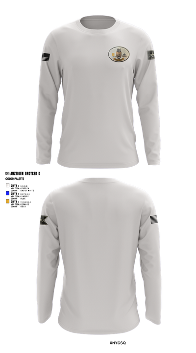 2nd Plt, Doghouse Company, 1/3 TOG 80089099 Long Sleeve Performance Shirt 1