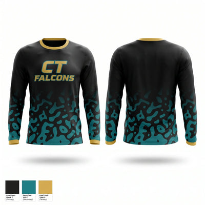 Ct falcons Long Sleeve Performance Shirt 2
