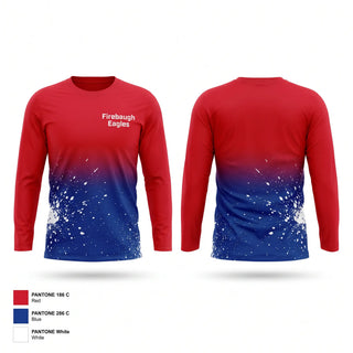 Long Sleeve Performance Shirt, Firebaugh Eagles, Women's Basketball, Teamtime, Team time, sublimation, custom sports apparel, team uniforms, spirit wear, spiritwear, sports uniforms, custom shirts, team store, custom team store, fundraiser sports, apparel fundraiser