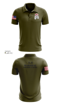 USMS N/AL Short Sleeve Performance Polo - 21