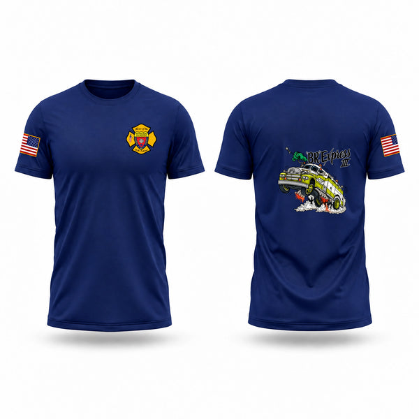 Old School Cotton Feel Shirt, Bryan’s road volunteer fire department, Fire Department, Teamtime, Team time, sublimation, custom sports apparel, team uniforms, spirit wear, spiritwear, sports uniforms, custom shirts, team store, custom team store, fundraiser sports, apparel fundraiser
