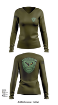 Etowah County JSOG 23168603 Women's Long Sleeve V-neck Shirt - 102