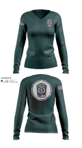 Pennridge Regional Police 94078057 Women's Long Sleeve V-neck Shirt - 22